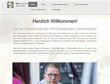 Tablet Screenshot of hno-rlp.de